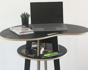 Standing Desk For Standing Small Space Desk Minimalist Modern Desk Work Home Office WFH College Dorm Room Furniture Scandinavian Furniture