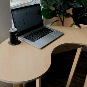 Standing Desk Stand Desk Minimalist Modern Desk Work Home Office Desk College Dorm Room Desk image 4