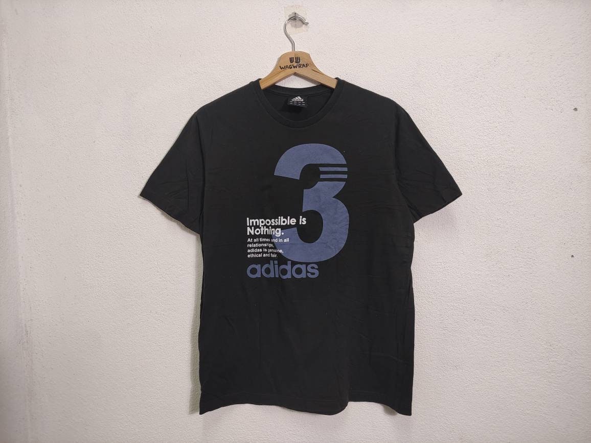 Adidas Impossible is Nothing Black T 