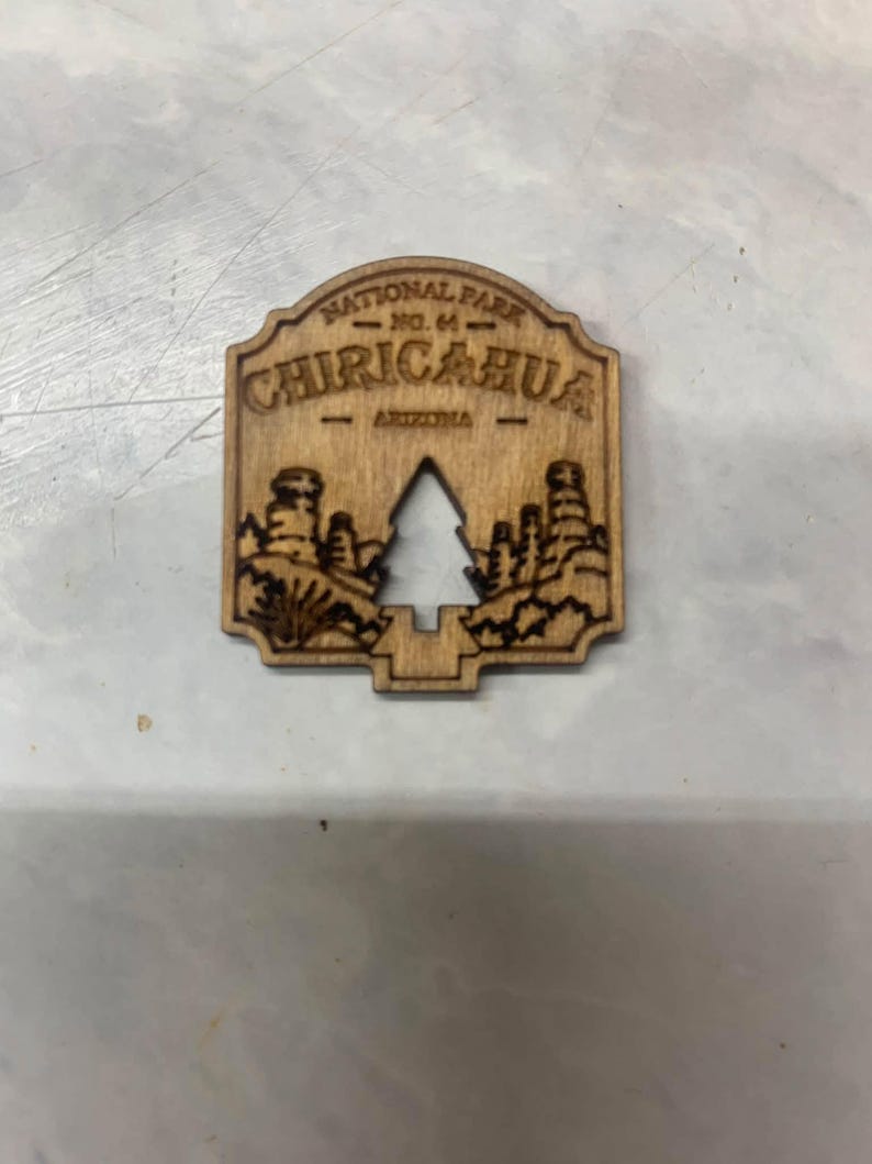 Chiricahua Arizona Badge for National Park Tracker Map: Update Your ...