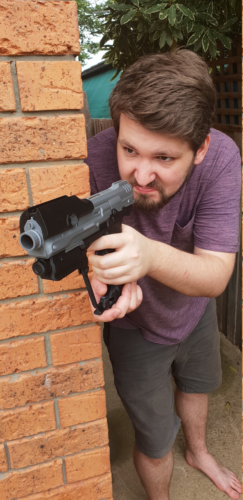 3D Printed Cosplay Replica Prop Halo 5 Master Chief Halo Magnum Pistol
