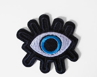 Monster Eye Embroidery Patch