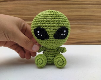 Alien Amigurumi Crochet Pattern, Stranger Monster Amigurumi Doll Crochet Pattern, Alien Child, Chubby Alien, Cute Alien, English PDF Pattern