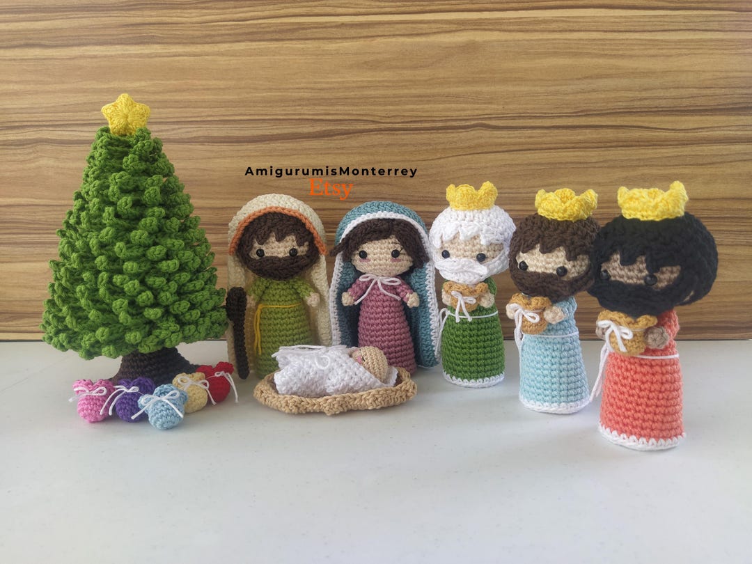 Nativity Set Crochet Pattern PDF: Christmas Amigurumi Tutorial ...