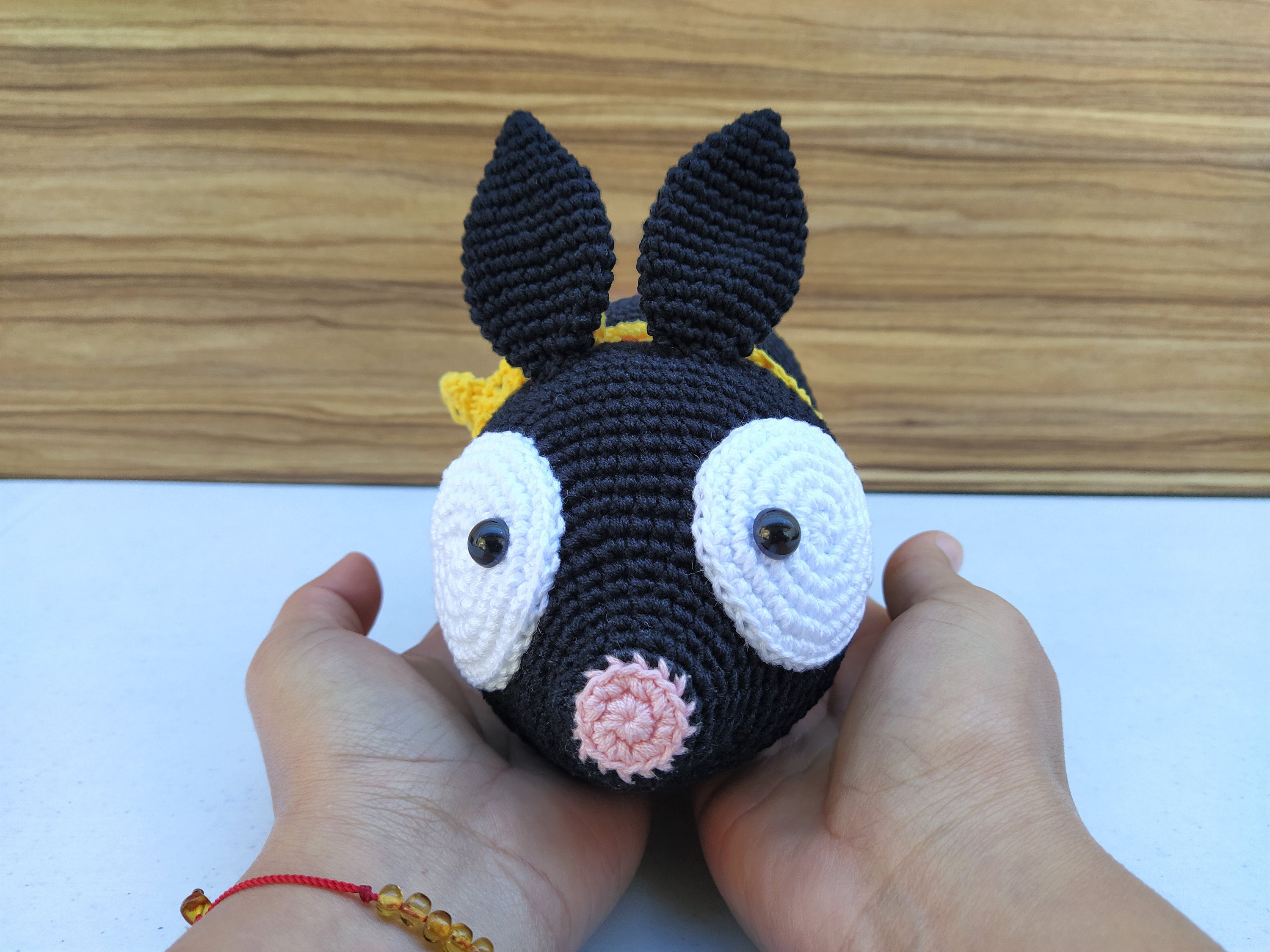 Pちゃん編み図、Pちゃん編みぐるみ、らんま1/2、響良牙、アニメ編み図