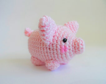 Pig Amigurumi Crochet Pattern, Pig Sewing Pattern, Pig Crochet, Crochet Pig, Pig Amigurumi, Piggy Pattern, Pig Crochet Pattern, Pig Toy, PDF