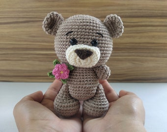 Teddy Bear Amigurumi Crochet Pattern, Amigurumi Bear, Crochet Animal Pattern, Easy Amigurumi, Beginner Amigurumi Pattern, Cute Amigurumi