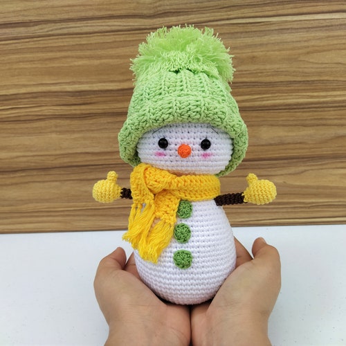 cute snowman plush