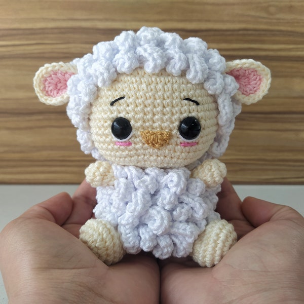 Sheep Amigurumi Crochet Pattern, Crochet Sheep Pattern,  Lamb Amigurumi Pattern, Sheep Amigurumi Pattern, Lamb Crochet Pattern, Lamb Plush