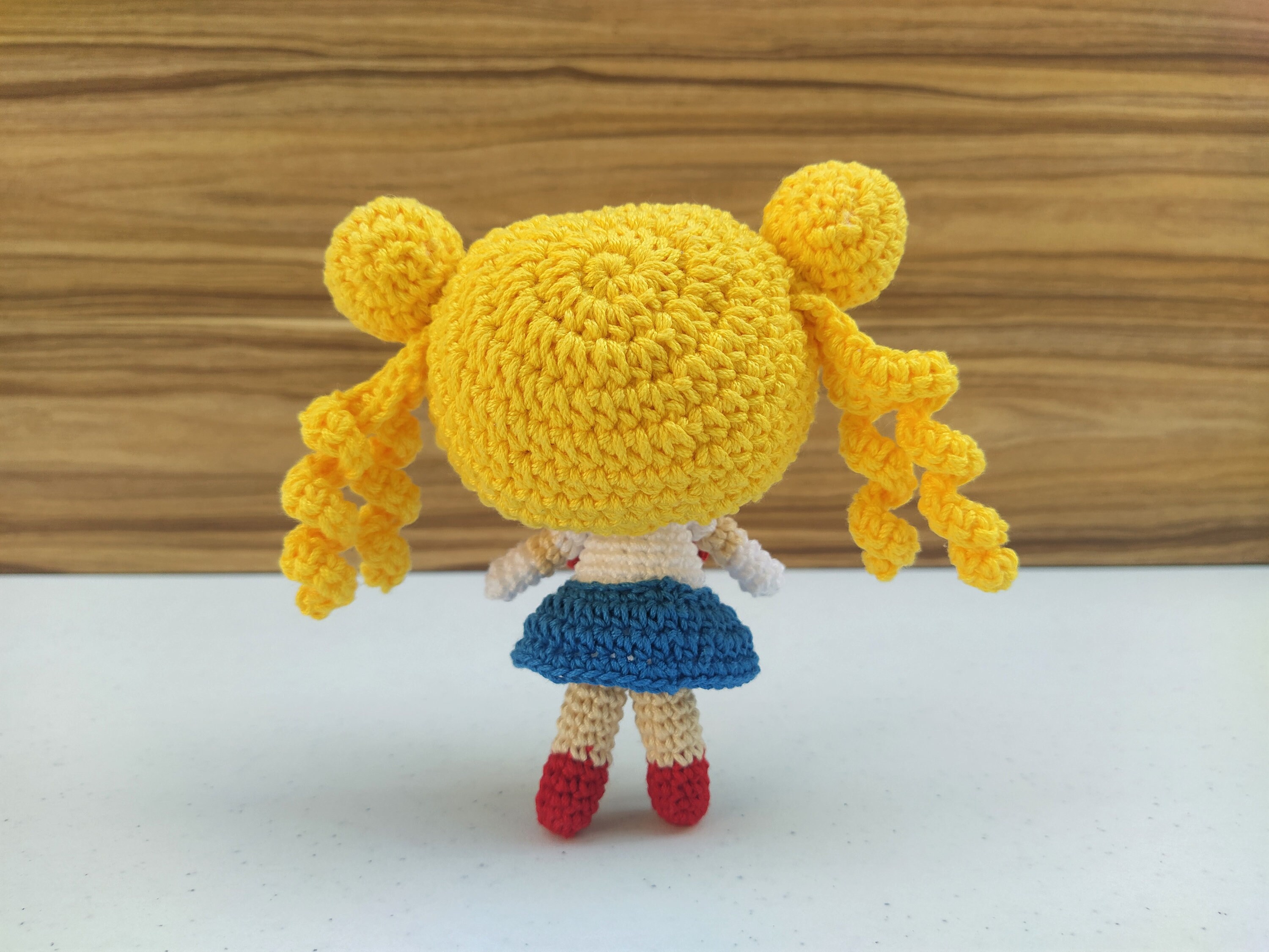 セーラームーンのかぎ針編みパターン、セーラームーン人形の編みぐるみ