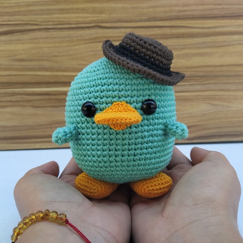 Perry the Platypus Crochet Pattern, Phineas and Ferb Pattern