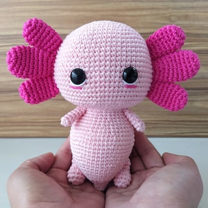 Axolotl Crochet Pattern, Axolotl Crochet Plush, Axolotl Pattern, Axolotl Plush Crochet, Axolotl Plush Pattern, Axolotl Plushie, Ajolote Doll
