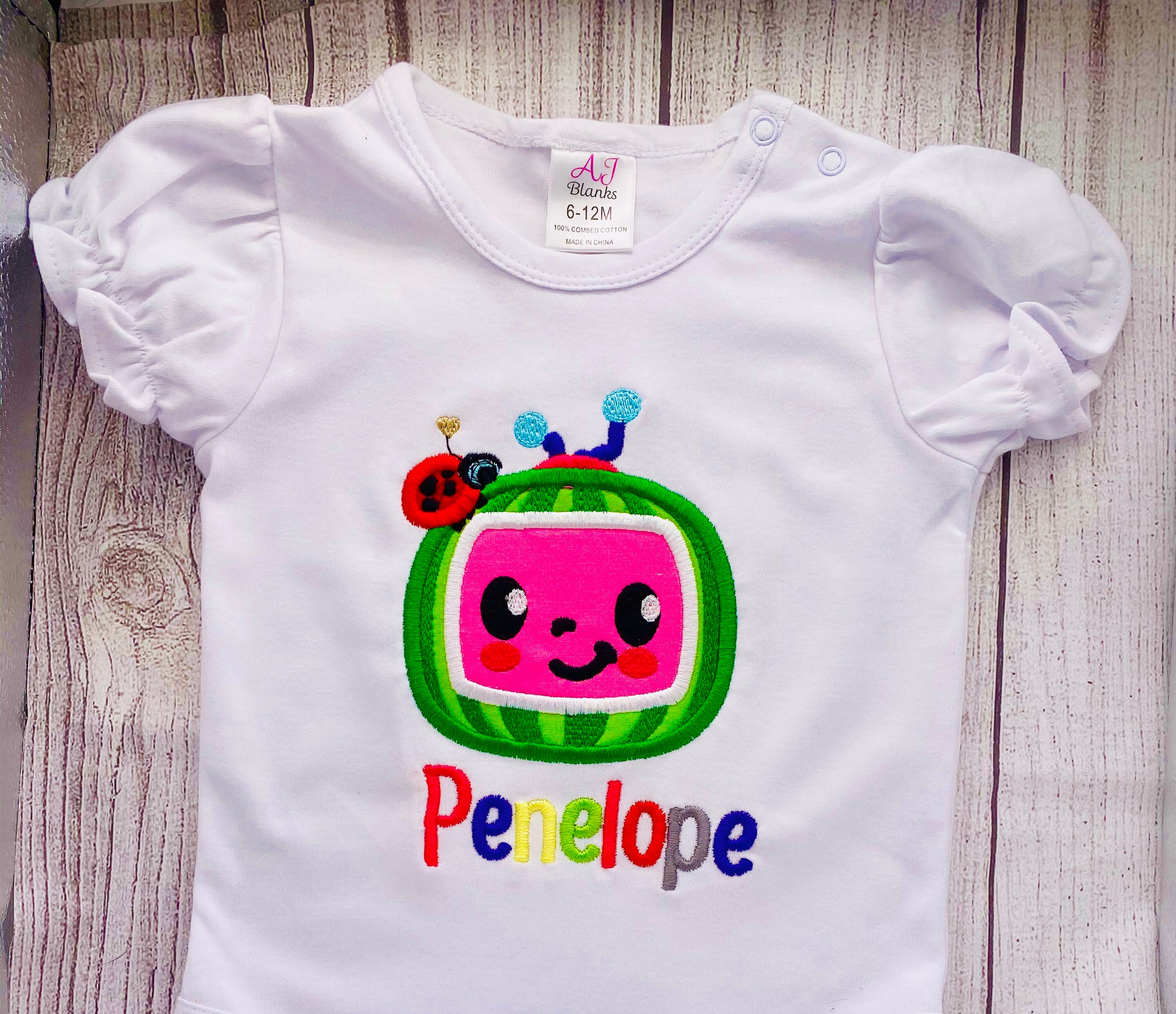 Cocomelon Birthday Shirt Girl Cocomelon 