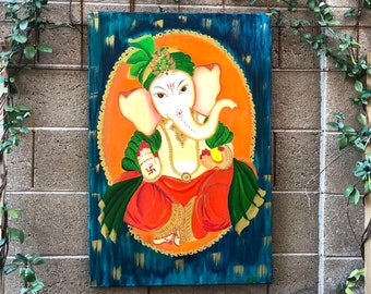 Pintura Ganesha - Personalizable