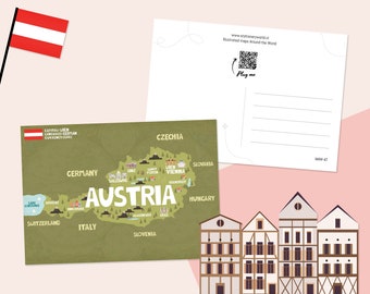 Austria, Maps Around the World