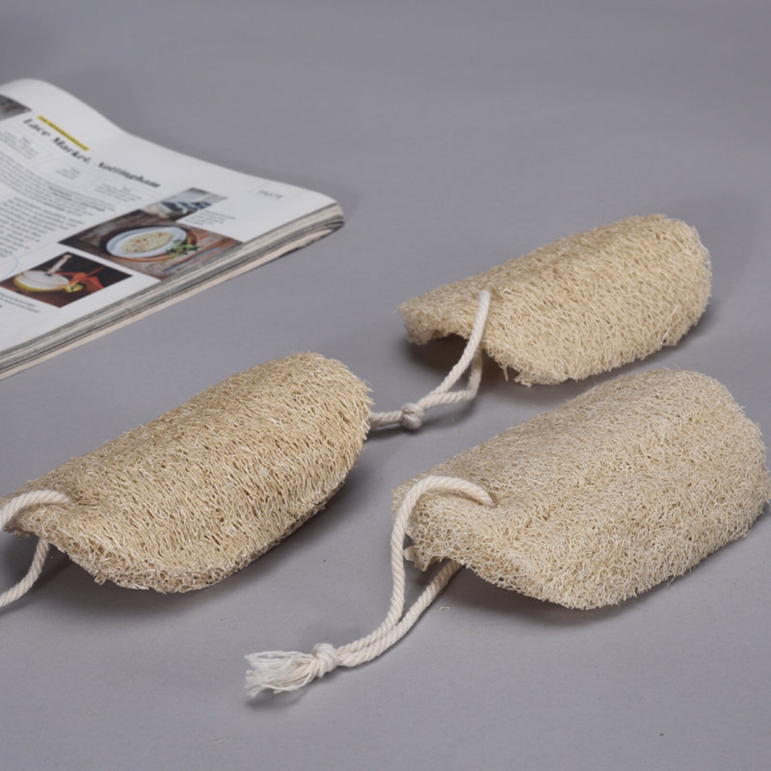 Fashion Natural Loofah Wash Washcloth Bath Dishwashing Cloth Etsy