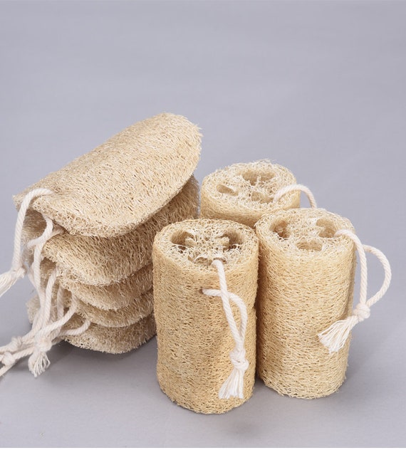 Fashion Natural Loofah Wash Washcloth Bath Dish-washing Cloth