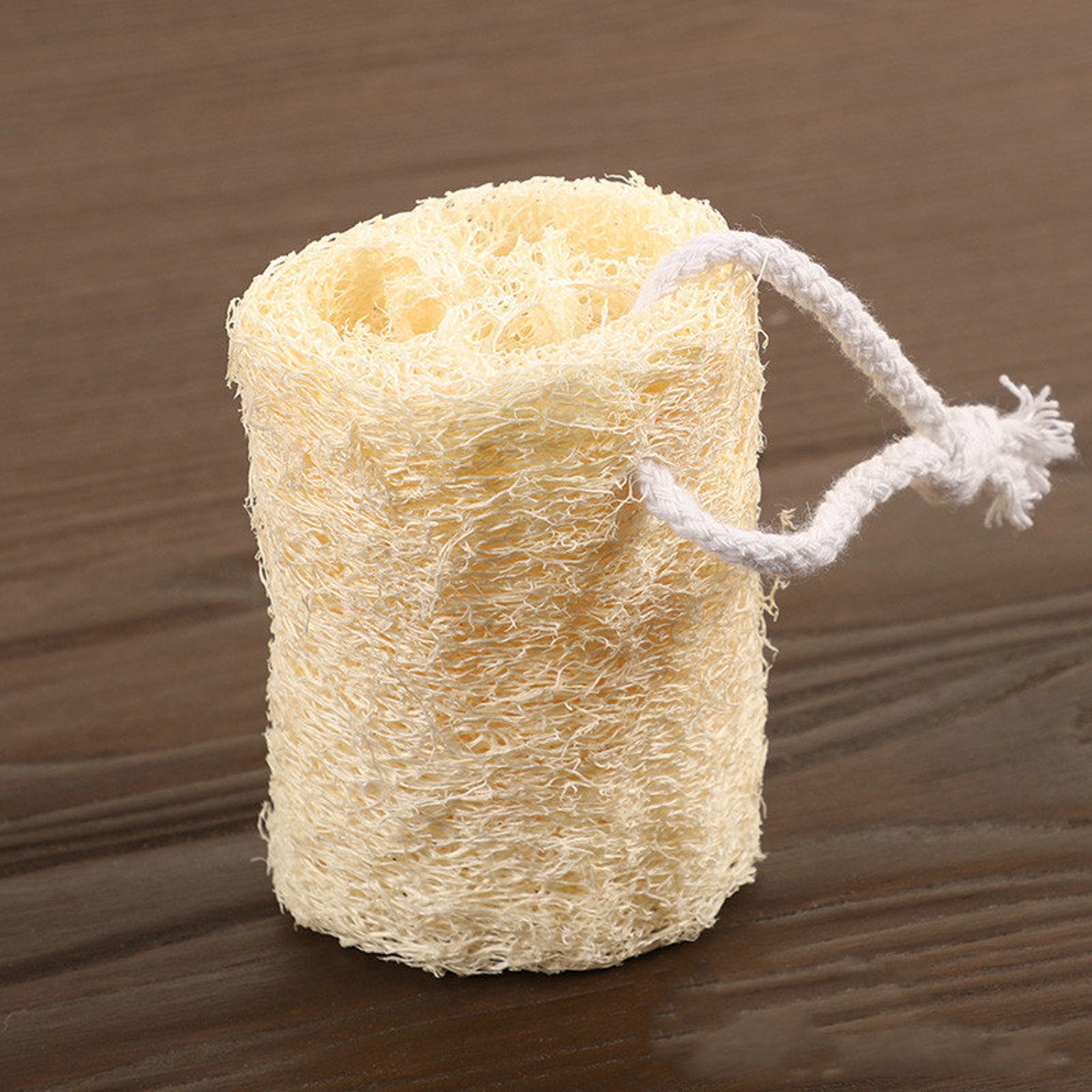Fashion Natural Loofah Wash Washcloth Bath Dishwashing Cloth Etsy