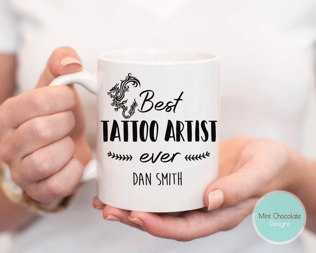 Best Tattoo Artist Ever Gift for Tattoo Artist, Custom Gift for Tattoo