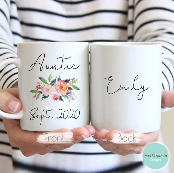 First Time Aunt Estimated 2020 New Auntie To Be T-Shirt First Time Aunt Estimated 2020 New Auntie To Be T-Shirt