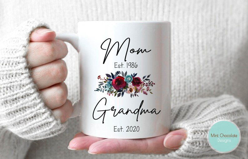 Mom Grandma Fist Time Grandma Gift New Grandma Gift Etsy Australia