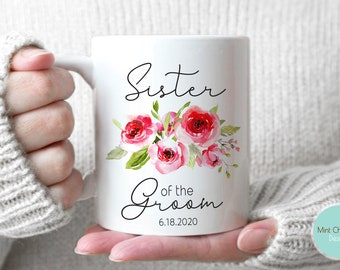 Sister Of The Groom #2 - Personalized Sister Of The Groom Gift From Bride, Sister In Law Gift from Bride, Wedding Gift For Groom Sister