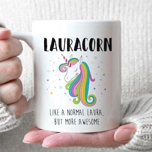 Custom Unicorn Mug - Custom Name Unicorn Mug, Funny Unicorn Gift, Best Friends Gift, Custom Gift For BF, Funny Unicorn Mug, BF Birthday Gift