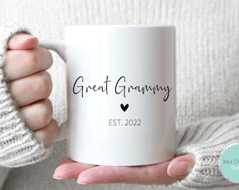 Great Grammy - Gift For Great Grammy, Great Grammy Gift, Great Grandma Gift, New Great Grandma, Great Grammy Again, Great Grammy Mug