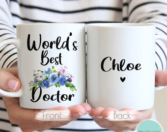 World's Best Doctor - Gift For Doctor, Custom Gift For Doctor, Thank You Gift For Doctor, Best Doctor Ever, Doctor Mug, Best Doctor Mug