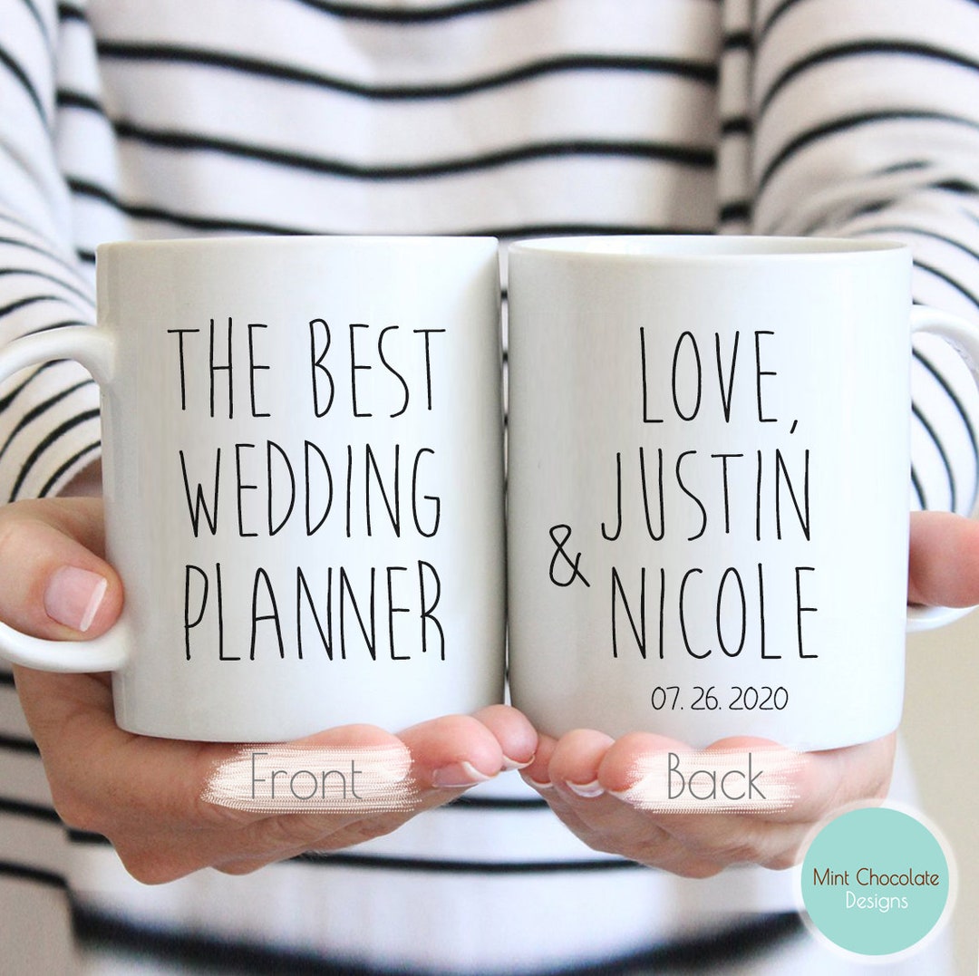 The Best Wedding Planner Wedding Planner Gift, Wedding Planner Mug