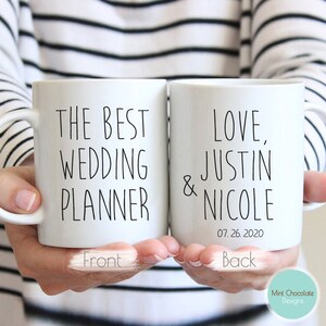 Der beste Hochzeitsplaner - Hochzeitsplaner Geschenk, Hochzeitsplaner Becher, Geschenk für Hochzeitsplaner, Hochzeitsplaner Geschenk, Hochzeitsbecher