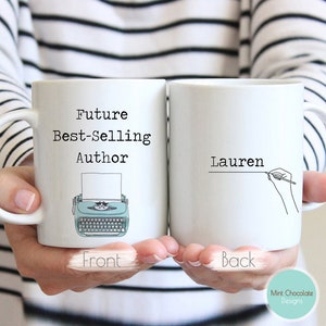 Future Best Selling Author #2 - Funny Writer Gift, Journalist Mug, Author Mug, Book Lover Gift, Future Author Gift, Gift For New Author