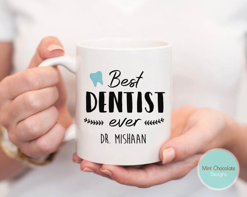 Best Dentist Ever Gift for Dentist Custom Gift for Dentist Etsy