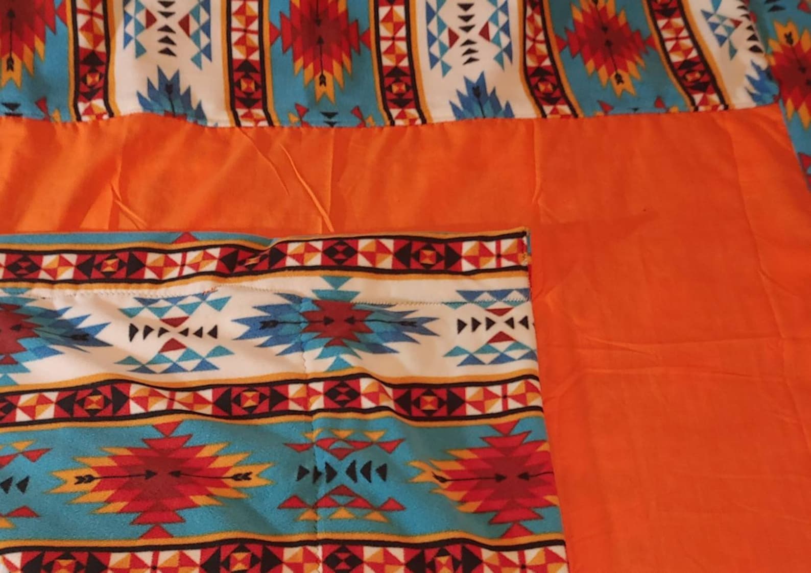 Homemade Aztec Blanket Etsy