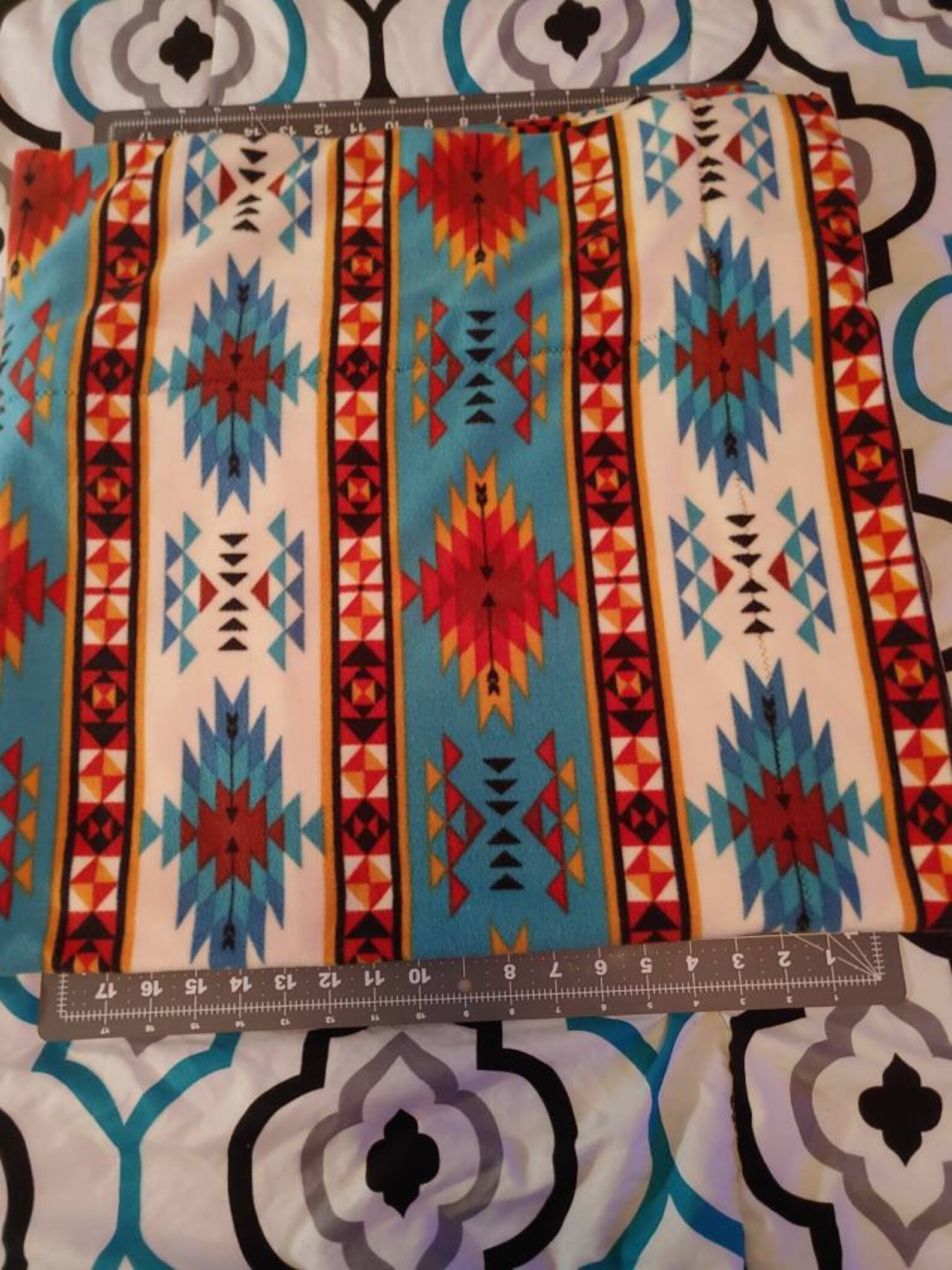 Homemade Aztec Blanket Etsy