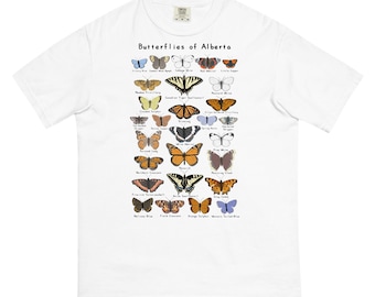 Butterflies of Alberta t-shirt | Butterflies | Butterfly Clothing | Butterfly Gift | Butterfly Conservation