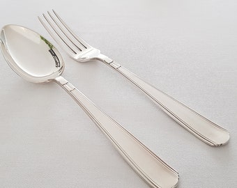 Silver plated Art Deco dinner place settings - cutlery - Gero, Georg Nilsson