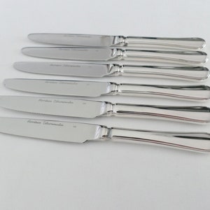 Silver-plated Dessert Knife - Dutch Smooth - Gerritsen Silversmiths - 150 silver-plated - Mint condition