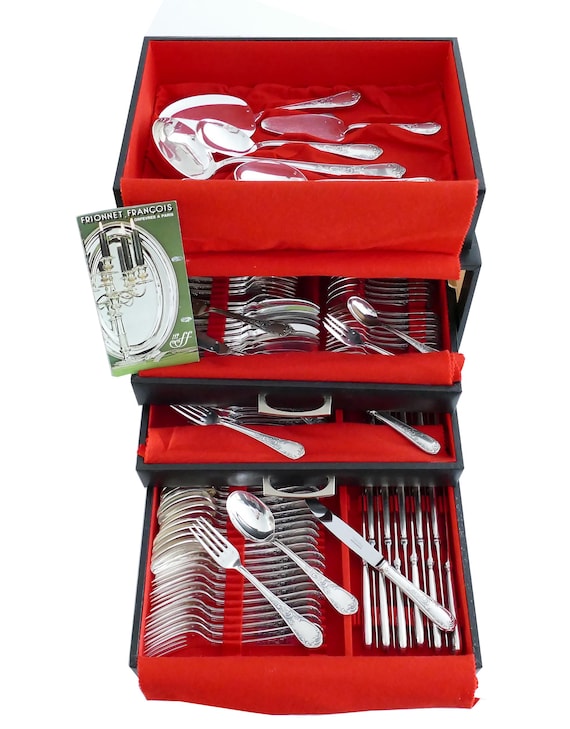 Frionnet Francois, Paris Silver-plated Cutlery Set 
