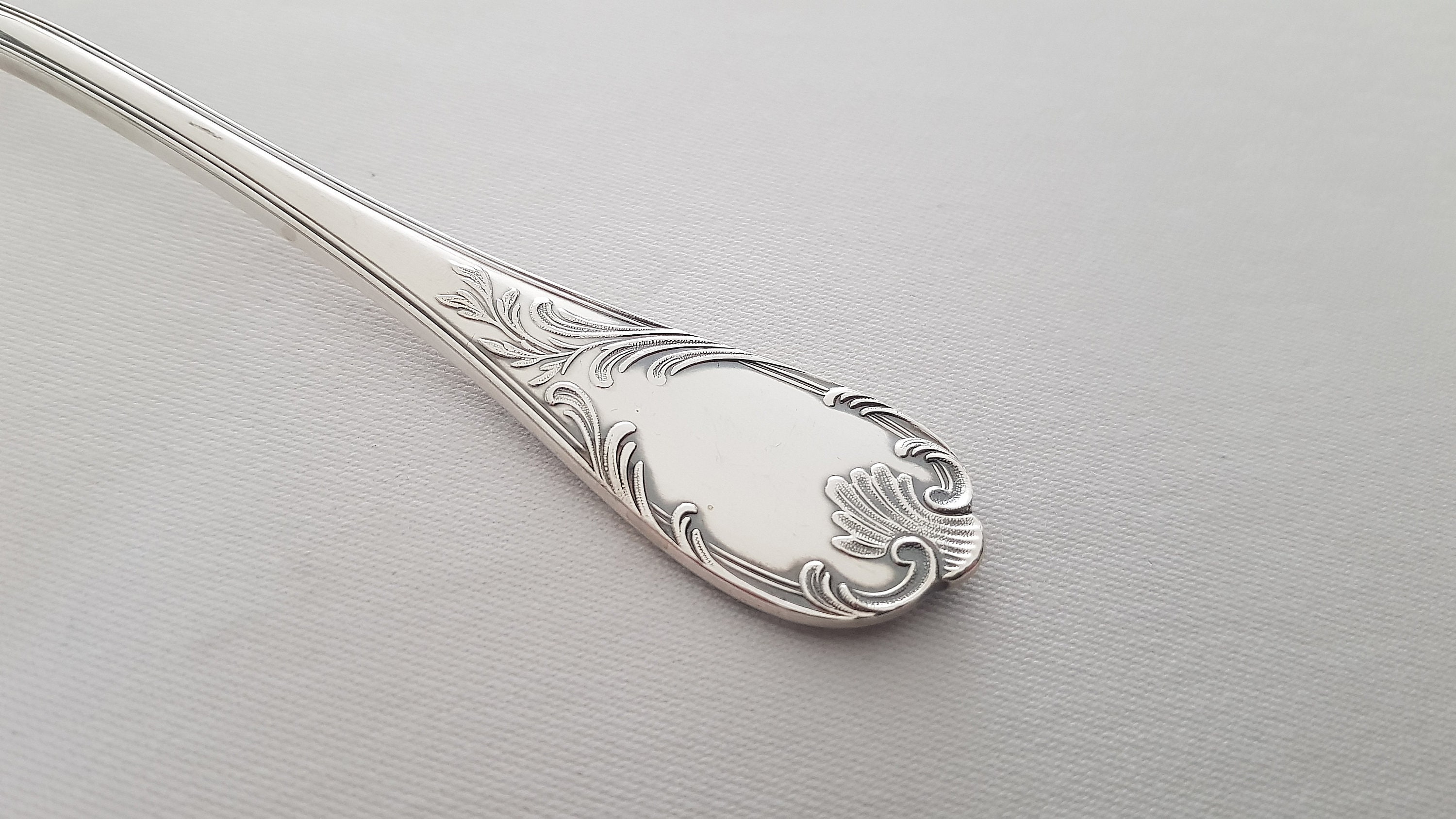 Christofle Silverplated breakfast spoon model Marly as Etsy