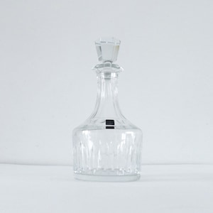 Crystal Drink Decanter - Round - Crystal Saint Louis - 1970's