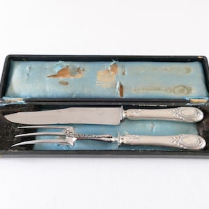 Conjunto Trancheer em prata francesa - .950 prata - Edmond Zeihen, Paris - 1887-1912