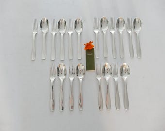 Christofle - Atlas - Set of 10 Dinner Sets - Luc Lanel for the Steamship S.S. Normandie - France, 1930s