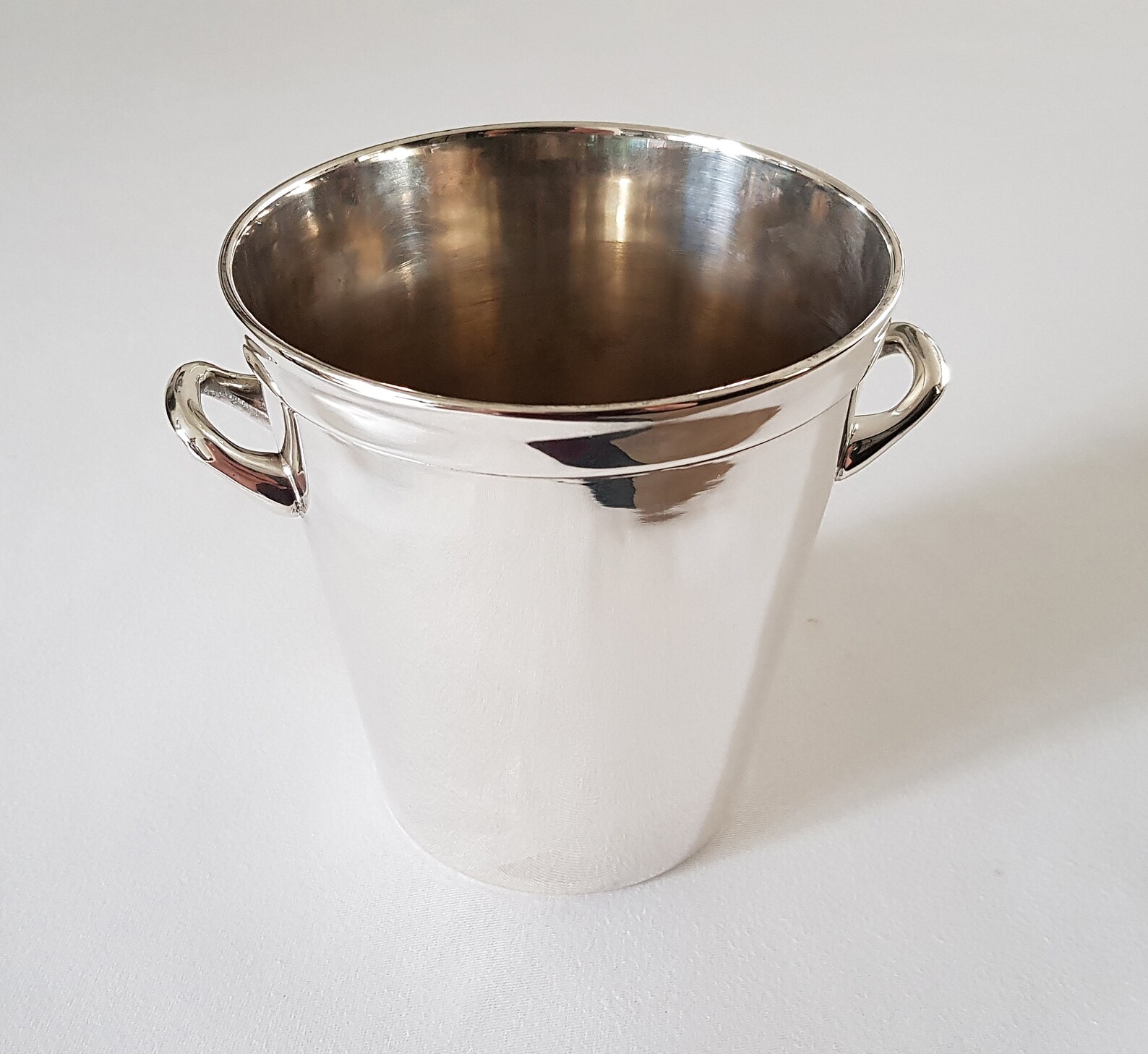 Silverplated Ice Bucket Etsy