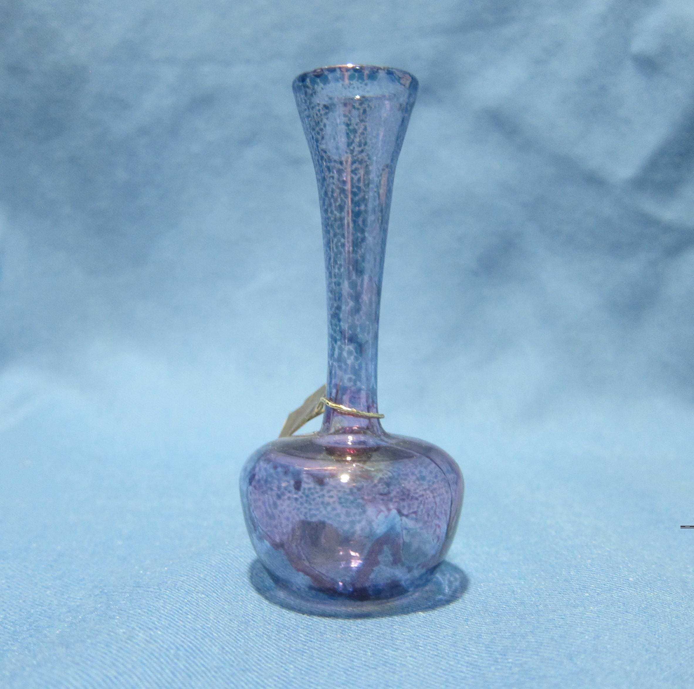 ヴィンテージ 花瓶 イスラエル製 ガラス Israel glass vase - Etsy 日本