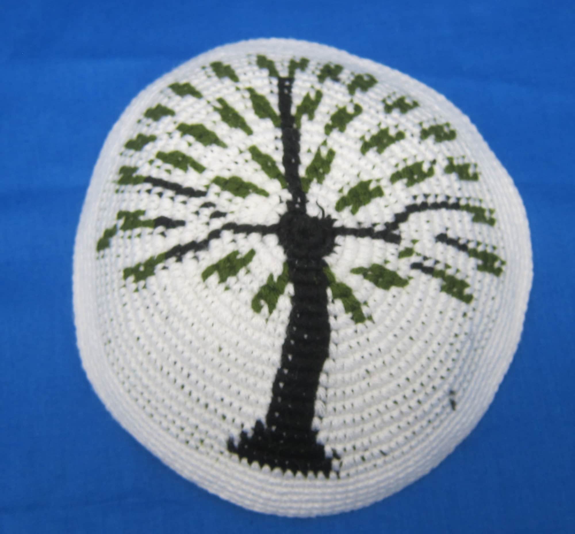 18 Tree of Life Crochet Patterns to Add Meaningful Handmade Style to Your Home and... 1 Tree of Life Kippah Hand Made by Abayudaya Ugandan Jews