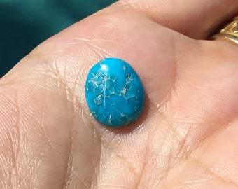 Amazing Vibrant Blue Turquoise Oval - Cabochon Gemstone for Jewelry Designers - Ring, Pendant, Necklace or Bracelet