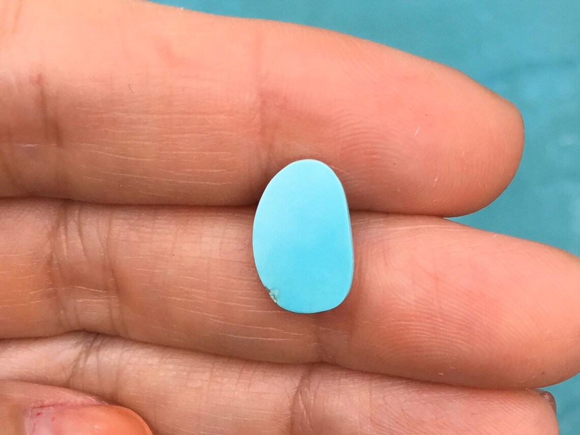 Stunning Baby Blue Turquoise Stone Cabochon Gemstone for Etsy