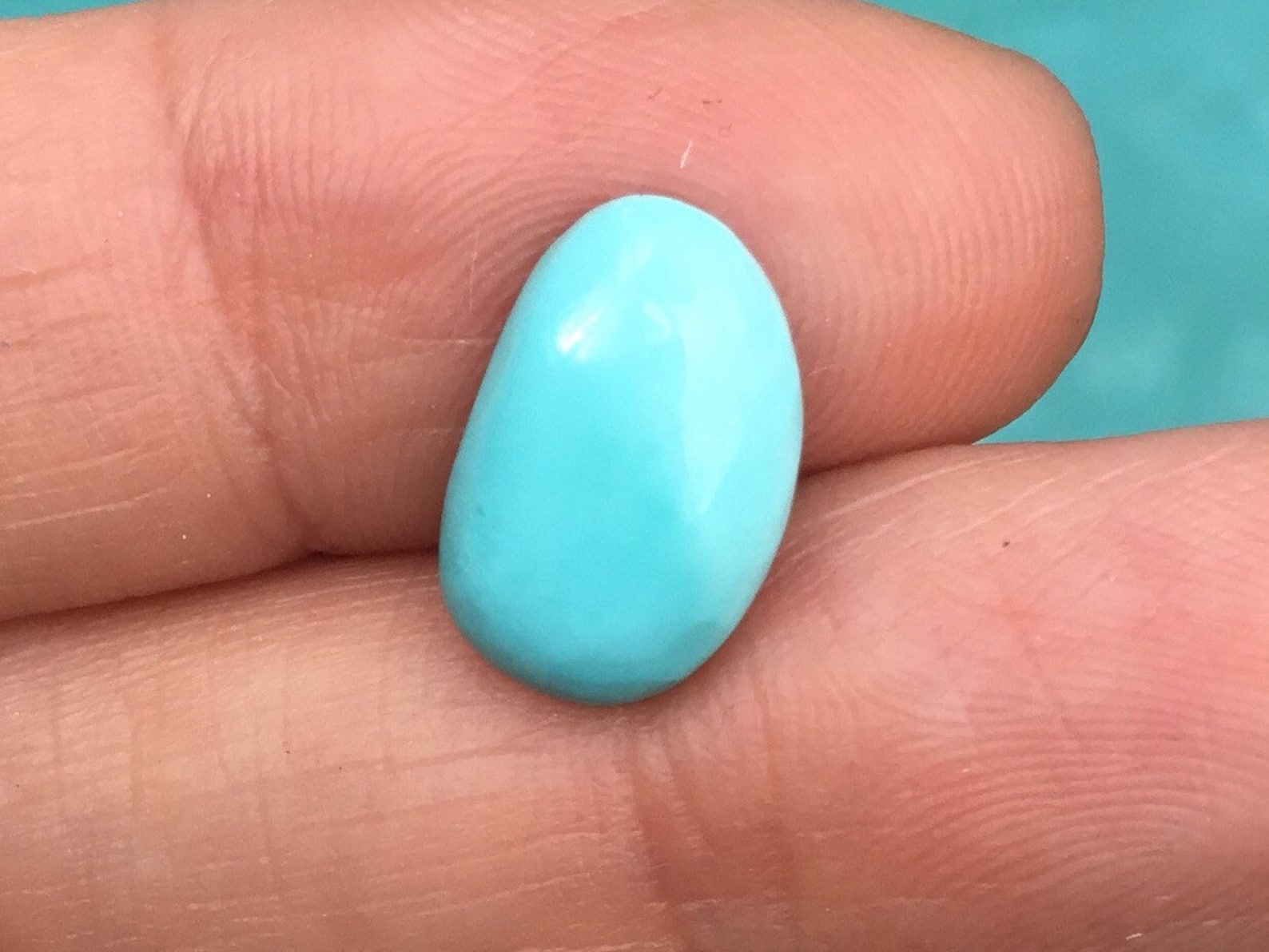 Stunning Baby Blue Turquoise Stone Cabochon Gemstone for Etsy