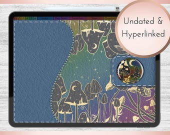 Magical Nights Ringless Digital Landscape Planner | PDF | Hyperlinked | Undated | Instant Download